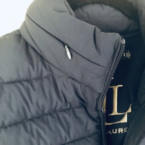 349 RALPH LAUREN RL | NWOT $200 Women’s Black Quilted Puffer Jacket (Size S) - Picture 8 of 16